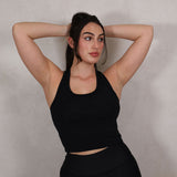 Black Racer Tank Top