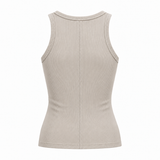The Ultimate Ribbed Tank Nude