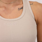 The Ultimate Ribbed Tank Nude