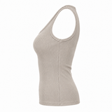 The Ultimate Ribbed Tank Nude