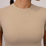 "The OG" Bodycon Tee Nude