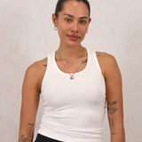 The Ultimate Ribbed Tank White