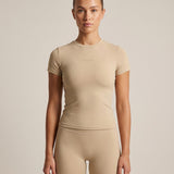 "The OG" Bodycon Tee Nude