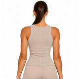 The Ultimate Ribbed Tank Nude