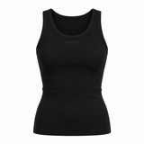 The Ultimate Ribbed Tank Black