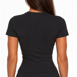 "The OG" Bodycon Tee Black