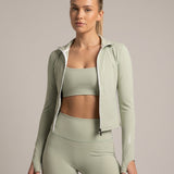 Mint Muse High Rise Flares