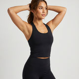 Black Racer Tank Top